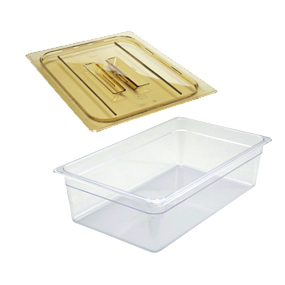 Plastic Food Pans and Lids and Acce